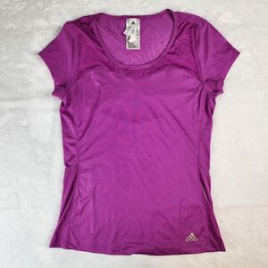 3/$25 Adidas Climalite Pink Purple Activewear Top Sz S
